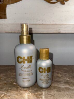New CHI Keratin Leave-In Condition and Silk Fusion Lot